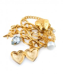 gold heart